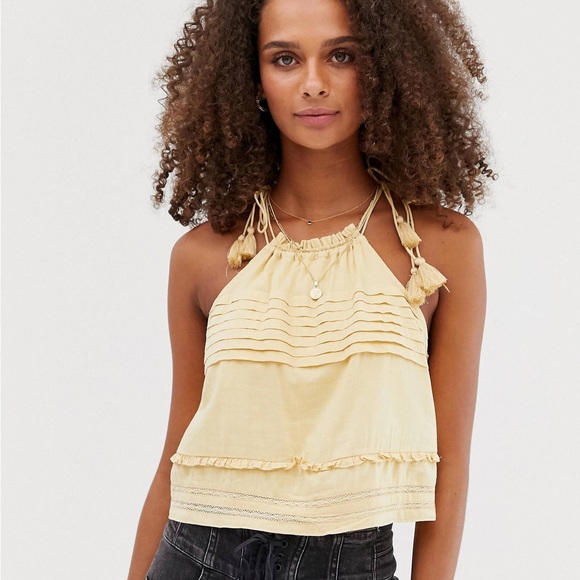 REDUCED FOR QUICK SALE Free People Body Cami & Crop Top LN (2 Tops) - Picture 1 of 5